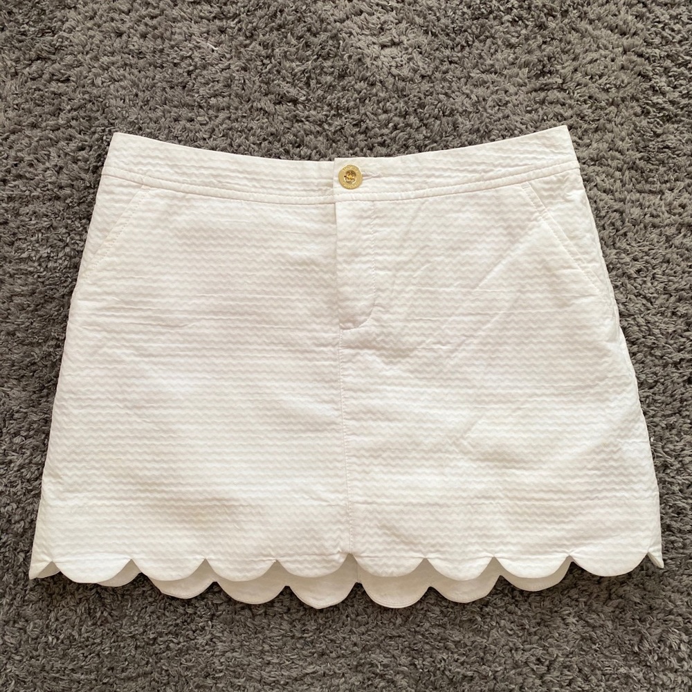 Lily Pulitzer White Colette Skort